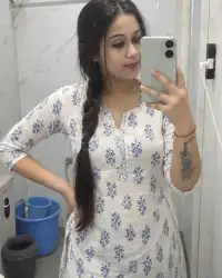 Nikita 22, Bandra petite escort — bathroom mirror selfie